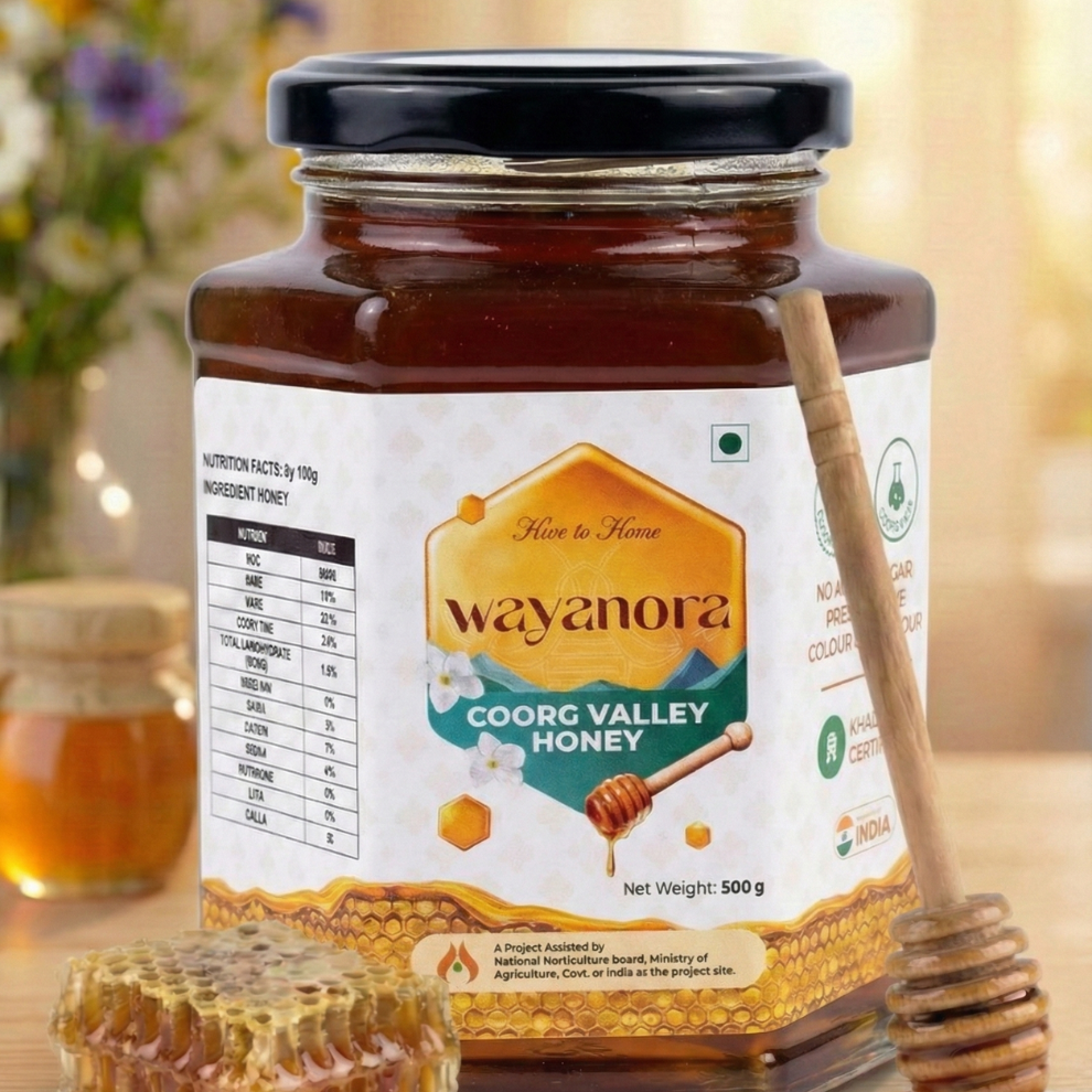 Coorg Valley Honey – Wild Coffee-Blossom Honey | Wayanora