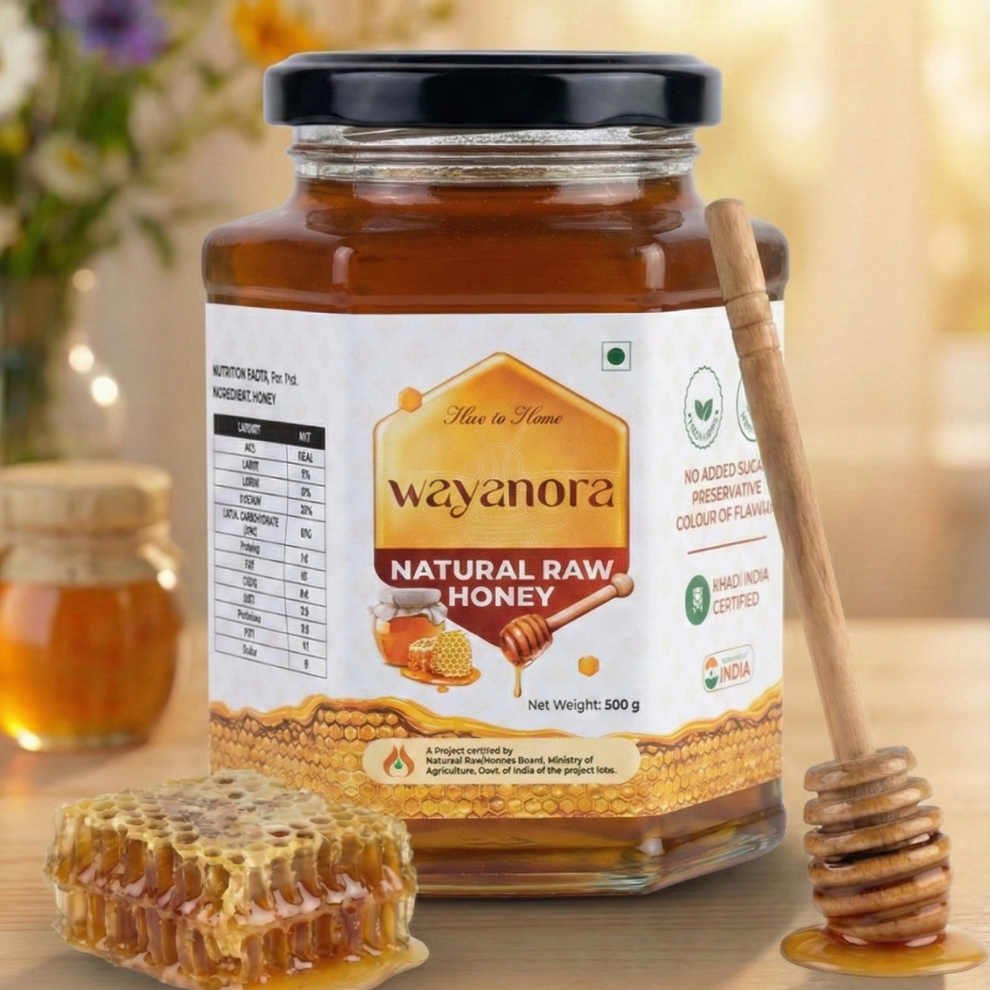 Natural Raw Honey – Pure, Chemical-Free Wild Collection