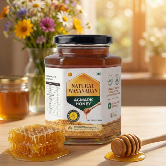 Natural Wayanadan AGMARK Honey – Pure Forest Honey from Wayanad