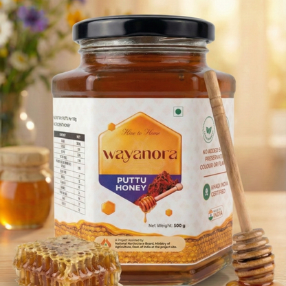 Natural Puttu Honey – 100% Raw and Unfiltered Forest Honey